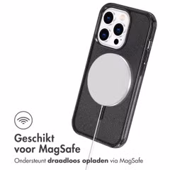 imoshion Sparkle Backcover met MagSafe Apple iPhone 13 Pro - Glitter Zwart
