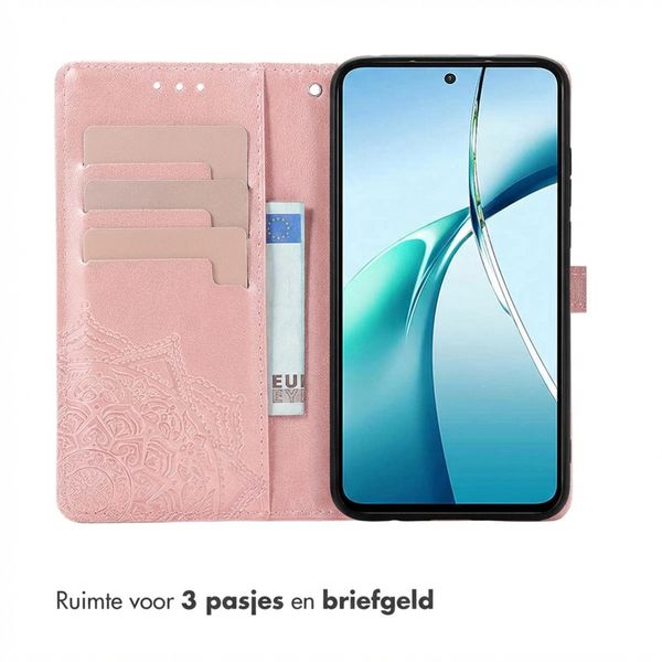 imoshion Mandala Bookcase Samsung Galaxy S25 FE - Rosé Goud
