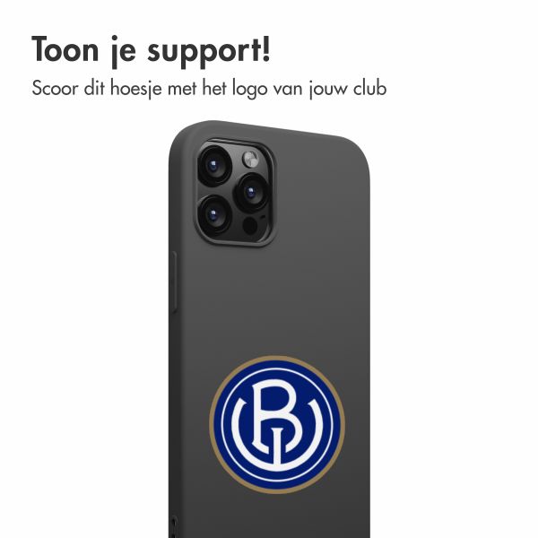 Backcover Apple iPhone 12 (Pro) - ASV Blauw-Wit