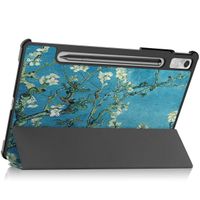 imoshion Design Trifold Bookcase Lenovo Tab P11 Pro (2nd gen) - Groene Plant