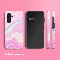 Selencia Vivid Backcover Samsung Galaxy A26 - Pastel Lipstick Marble