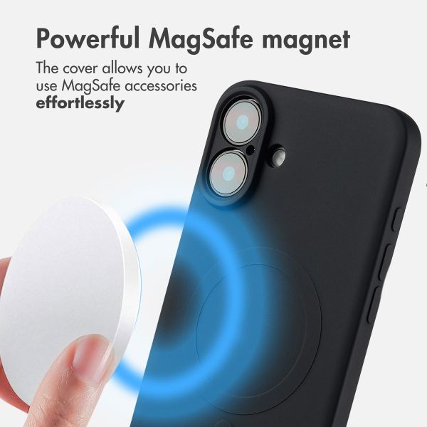 imoshion Colour Back Cover with MagSafe Apple iPhone 16 - Black