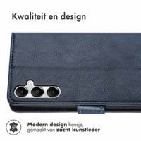 imoshion Luxe Bookcase Samsung Galaxy S24 / S25 - Donkerblauw