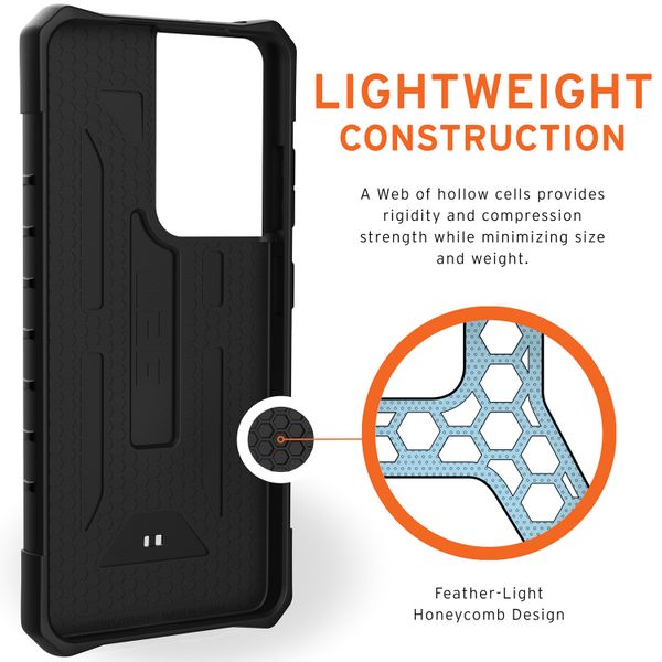 UAG Pathfinder Backcover Samsung Galaxy S21 Ultra - Zwart