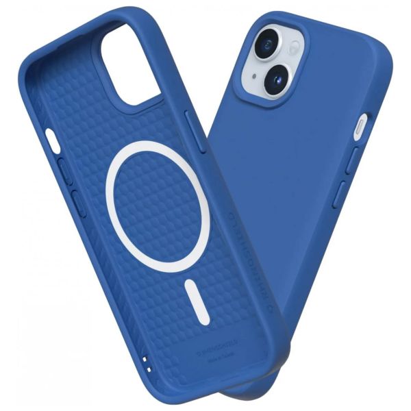 RhinoShield SolidSuit Backcover MagSafe iPhone 15 Plus - Classic Cobalt Blue