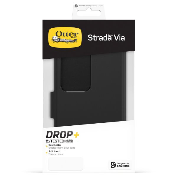 OtterBox Strada Via Bookcase Samsung Galaxy S23 - Zwart