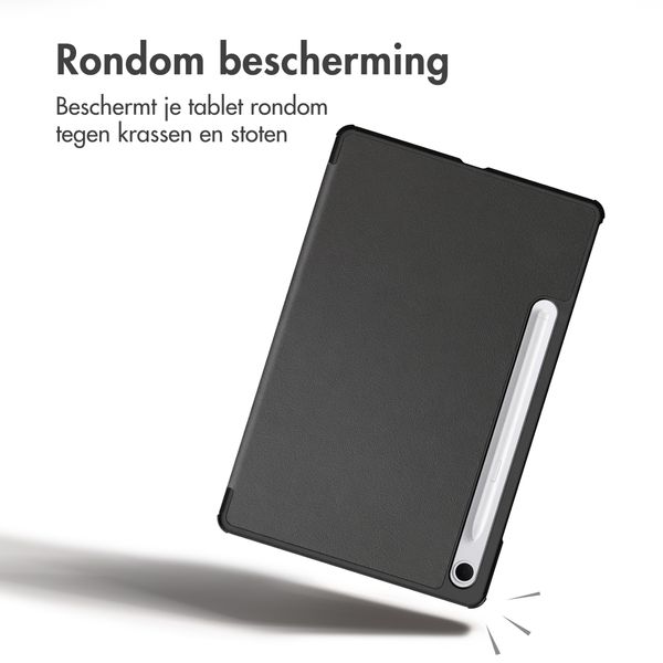 imoshion Trifold Bookcase Samsung Galaxy Tab S9 11.0 inch / S10 Lite / S10 FE / S9 FE 10.9 inch - Zwart