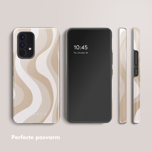 Selencia Vivid Tough Backcover Samsung Galaxy A53 - Desert Waves Beige