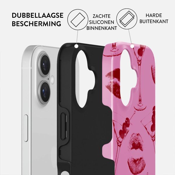 Burga Tough Backcover MagSafe Apple iPhone 16 - Call me