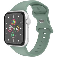 imoshion Siliconen⁺ bandje Apple Watch Series 1 t/m 9 / SE (38/40/41 mm) | Series 10 (42 mm) - Pine - Maat S/M