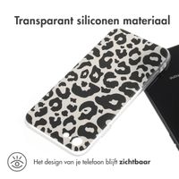 imoshion Design hoesje Apple iPhone SE (2022 / 2020) / 8 / 7 - Leopard Transparent