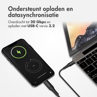 imoshion USB-C naar USB-C kabel - 100 Watt - 2 meter - Zwart