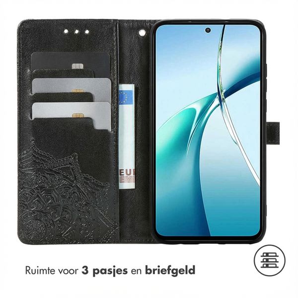 imoshion Mandala Bookcase Oppo Reno 13 F (5G) - Zwart