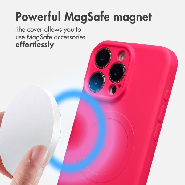 imoshion Colour Back Cover with MagSafe Apple iPhone 16 Pro Max - Neon Pink