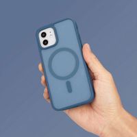 imoshion Color Guard Backcover met MagSafe Apple iPhone 12 (Pro) - Donkerblauw