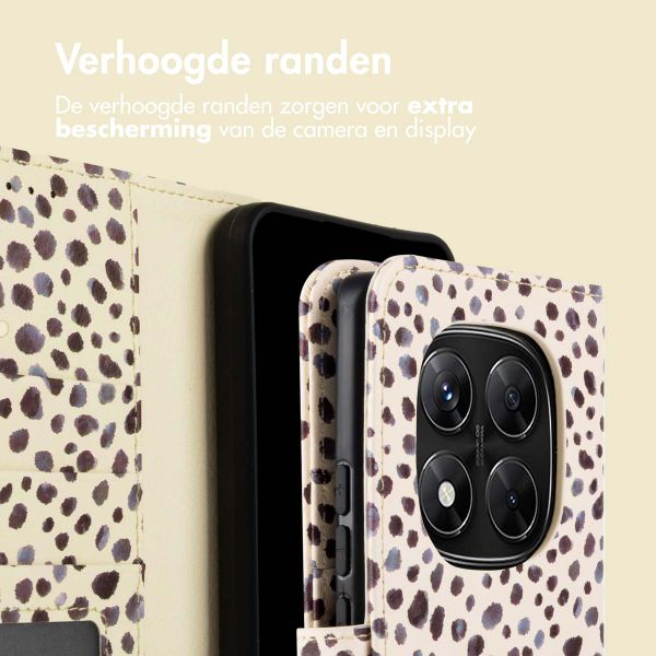 imoshion Design Bookcase Xiaomi Redmi Note 14 Pro Plus (5G) - Black And White Dots