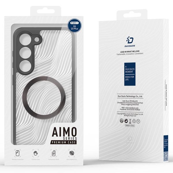 Dux Ducis Aimo Backcover met MagSafe Samsung Galaxy S23 Plus - Transparant