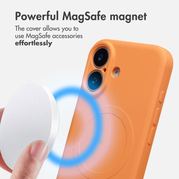 imoshion Colour Back Cover with MagSafe Apple iPhone 17 - Orange