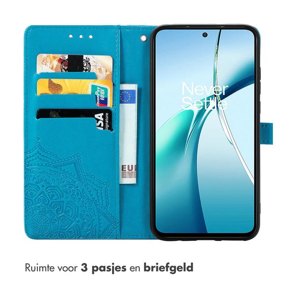 imoshion Mandala Bookcase Motorola Edge 60 Neo - Turquoise