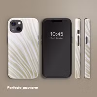 Selencia Vivid Backcover met MagSafe Apple iPhone 13 - Nature Light Brown