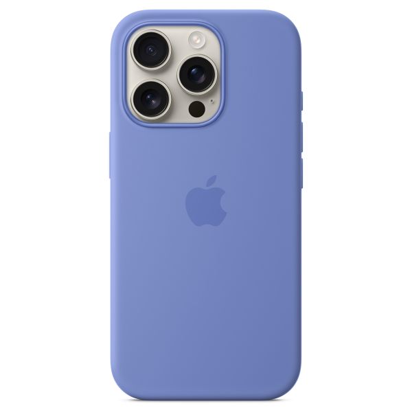 Apple Silicone Backcover MagSafe Apple iPhone 16 Pro - Periwinkle