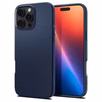 Spigen Liquid Air™ Backcover Apple iPhone 16 Pro - Navy Blue