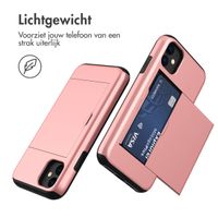 imoshion Backcover met pasjeshouder Apple iPhone 11 - Rosé Goud