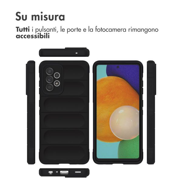 imoshion EasyGrip Backcover Samsung Galaxy A52(s) (5G/4G) - Zwart
