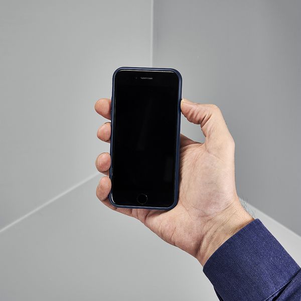 Color Backcover Apple iPhone SE (2022 / 2020) / 8 / 7 - Donkerblauw