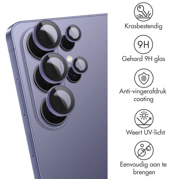 imoshion 2 Pack Camera lens protector Samsung Galaxy S26 Ultra - Cobalt Blue