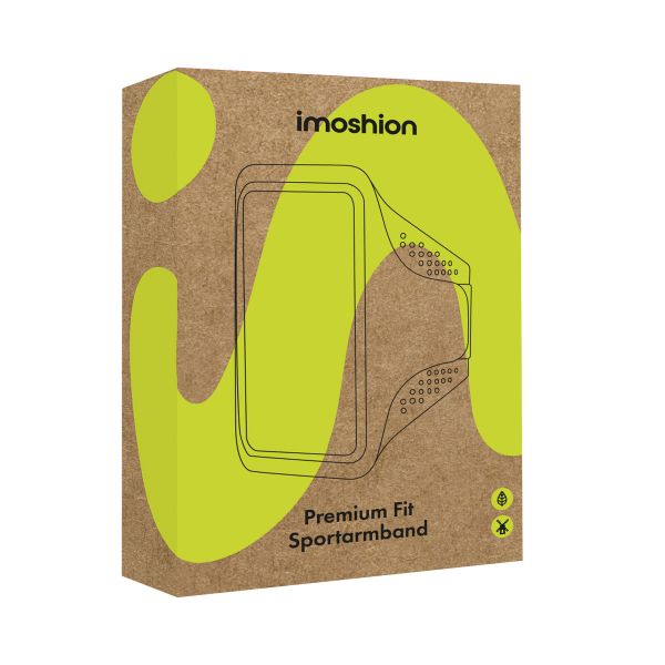 imoshion Premium Fit - Telefoonhouder hardlopen - Size XL - Zwart