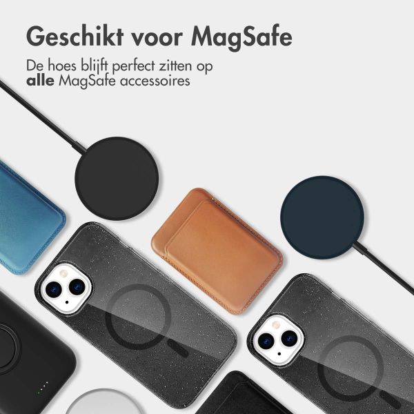 imoshion Sparkle Backcover met MagSafe iPhone 14 - Zwart