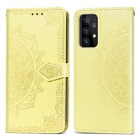 imoshion Mandala Bookcase Samsung Galaxy A72 - Geel