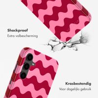 Selencia Vivid Backcover Samsung Galaxy S24 FE - Wave Vibes Lipstick