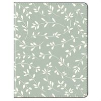 imoshion Paspoorthoes - Kunstleren cover voor je paspoort - Smoke Green Flowers