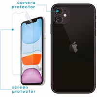 imoshion Screenprotector Folie 3 Pack + Camera Protector Glas Apple iPhone 11