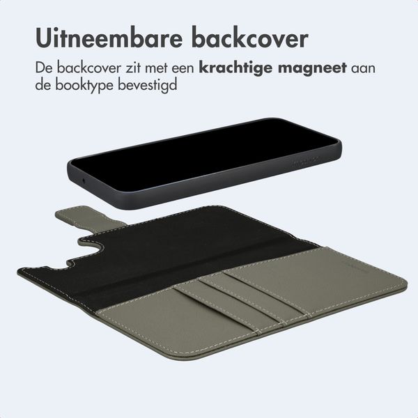 imoshion Uitneembare 2-in-1 Luxe Bookcase Samsung Galaxy A17 (5G) / (4G) - Groen