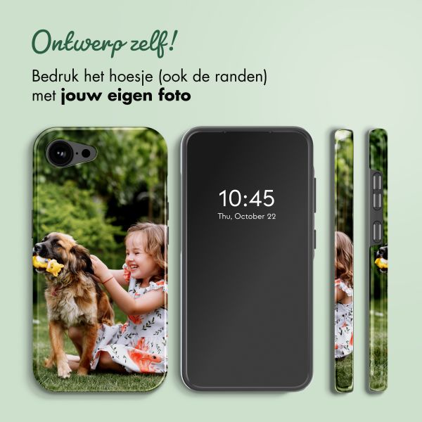 Ontwerp je eigen tough case met MagSafe Apple iPhone 16e - Wit