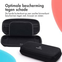 imoshion Nintendo Switch case met ritsvak - Hoes Nintendo Switch (OLED) met handvat - Zwart