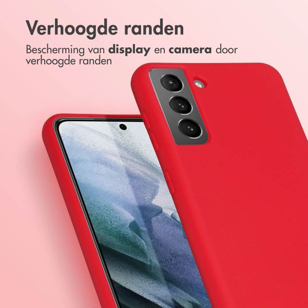 imoshion Color Backcover met afneembaar koord Samsung Galaxy S21 - Rood