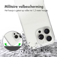 Accezz Xtreme Impact Backcover Apple iPhone 16 Pro - Transparant