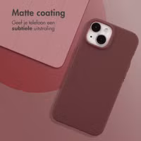 imoshion Color Backcover Apple iPhone 15 - Wine Red
