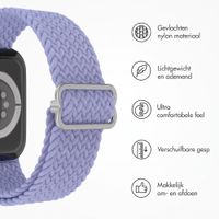 imoshion Nylon geweven bandje Apple Watch | 38/40/41/42 mm - Lila