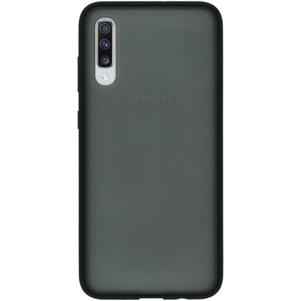 imoshion Frosted Backcover Samsung Galaxy A70 - Zwart