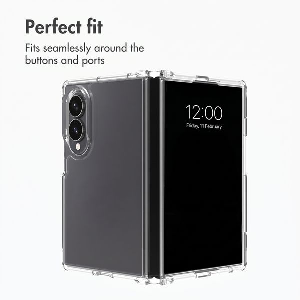 Accezz Xtreme Impact Back Cover Samsung Galaxy Z Fold 8 - Transparent