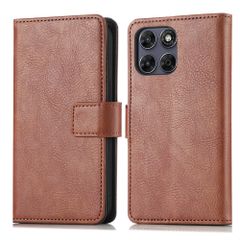 imoshion Luxe Bookcase Motorola Moto G77 - Bruin