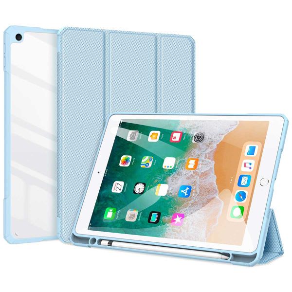 Dux Ducis Toby Bookcase iPad 6 (2018) 9.7 inch / iPad 5 (2017) 9.7 inch - Donkerblauw