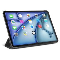 Decoded Textured Sillicon Slim Cover Apple iPad Air 13 inch (2025) M3 / (2024) M2 - Navy Peony