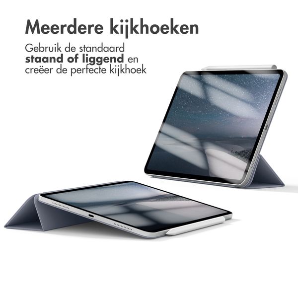 imoshion Magnetic Bookcase iPad Air 11 inch (2024) M2 / Air 5 (2022) / Air 4 (2020) - Lavender