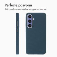 Accezz Mesh Backcover met MagSafe Samsung Galaxy S25 / S24 - Donkerblauw